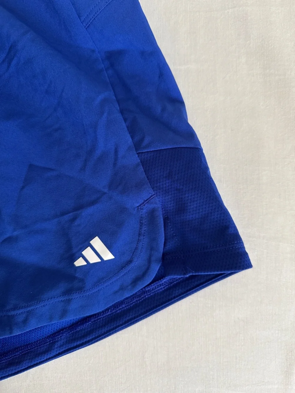 adidas Women's aeroready Blue pacer Shorts size xs